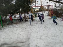 Спортивный досуг "В гости к Ёлочке"